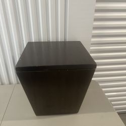 Pottery Barn Kenya Table Storage Cube Organizer Living Room Display Real Wood. Used in good condition with minor cosmetic blemishes. These blemishes a