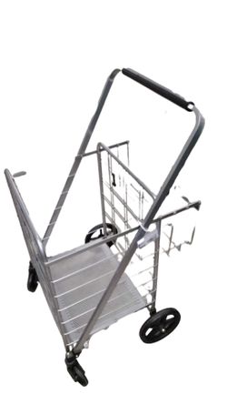 No Name Silver Cart / Stool