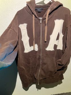 Forever 21 LA Zip-Up Hoodie