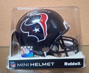 Arian Foster Autographed Mini Helmet
