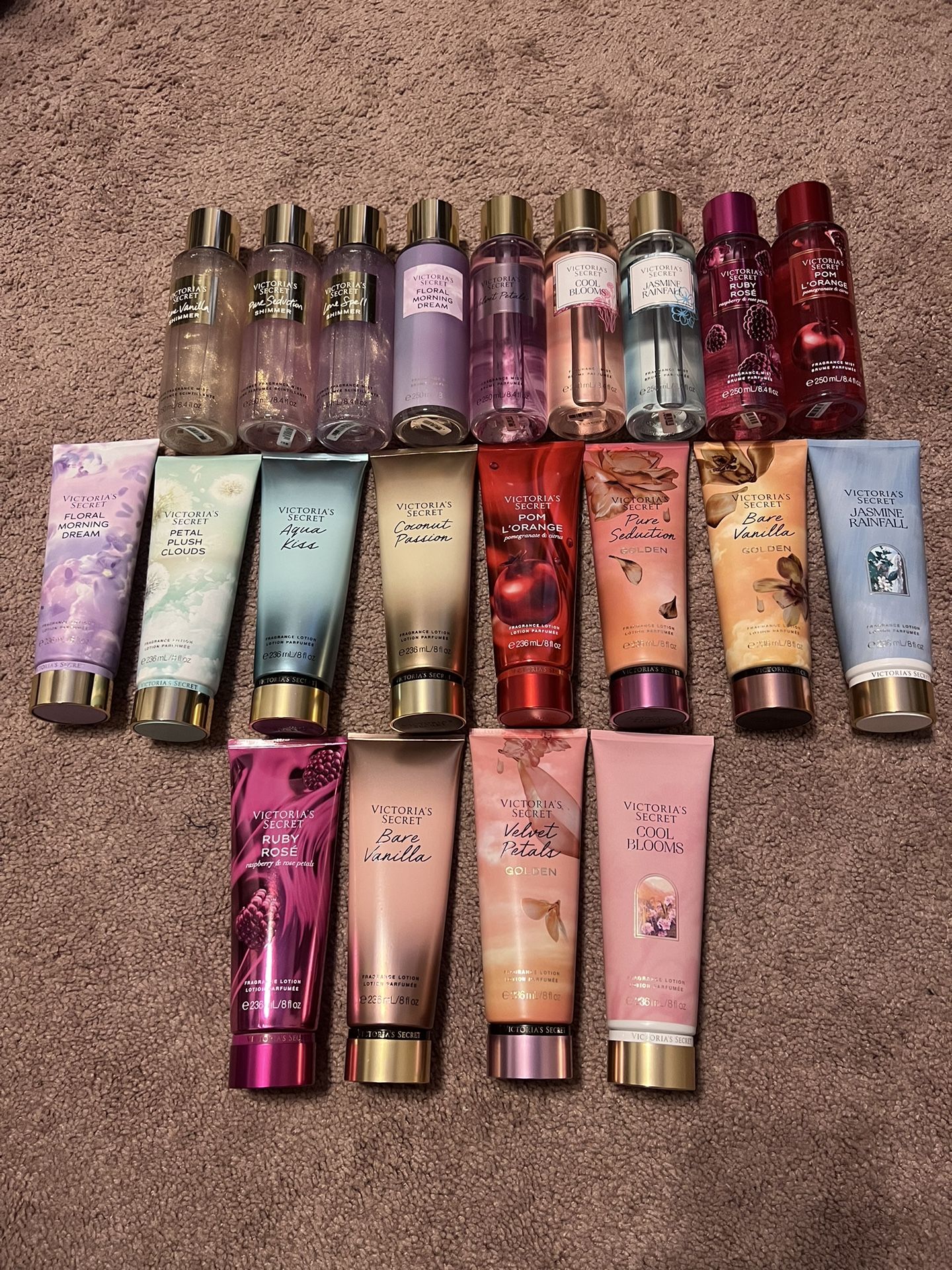 Victoria’s Secret Body Spray And Lotion