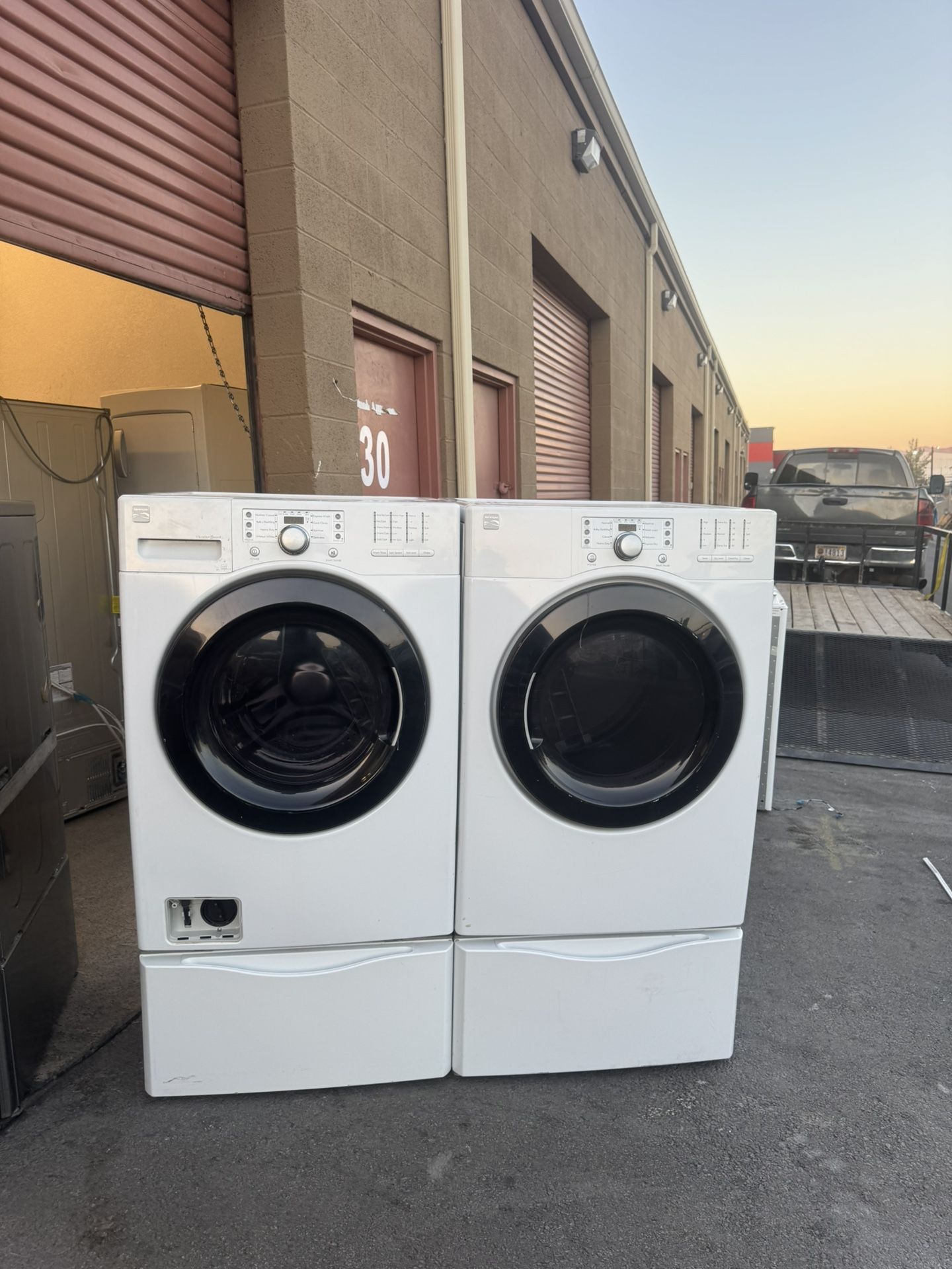 KENMORE WASHER & GAS DRYER
