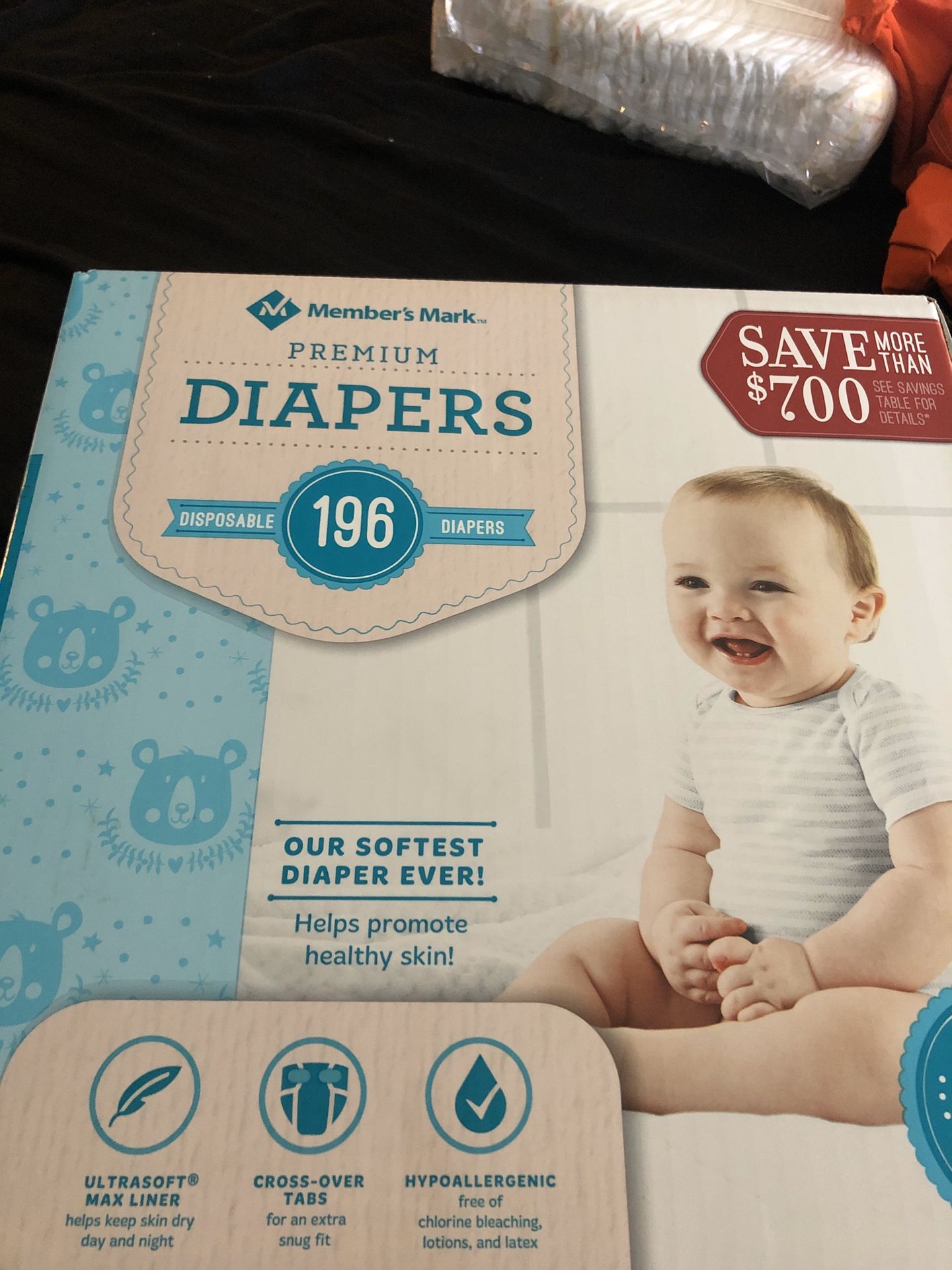 Diapers size 2 (294) diapers total