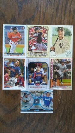 Giancarlo Stanton baseball cards