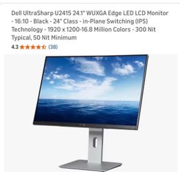 Dell UltraSharp U2415 24.1" WUXGA Edge LED LCD Monitor