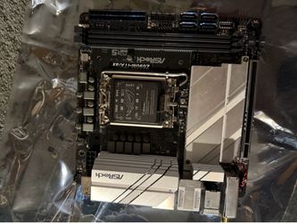 Asrock Z690m ITX intel motherboard DDR4