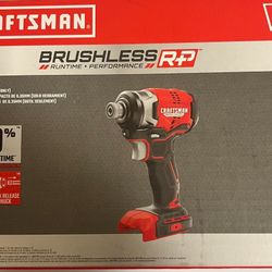 Craftsman 1/4” Impact Wrench Tool + Battery