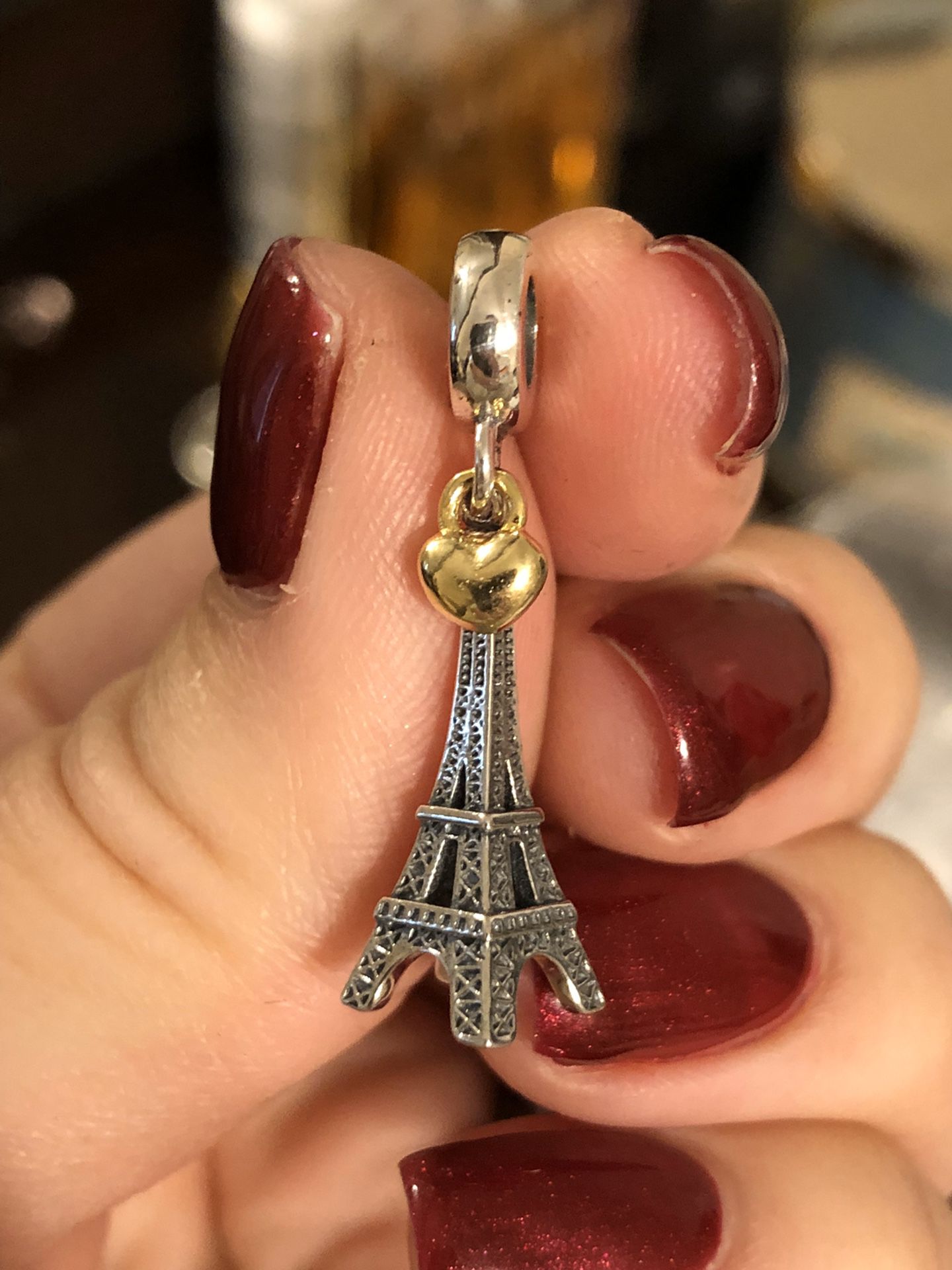 Brand New Sterling Silver 925 Eiffel Tower Charm