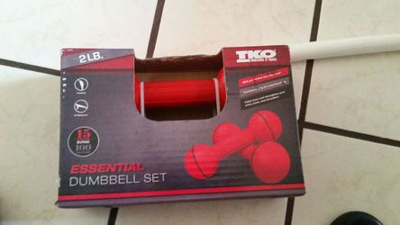 TKO DumbBell set 2lb