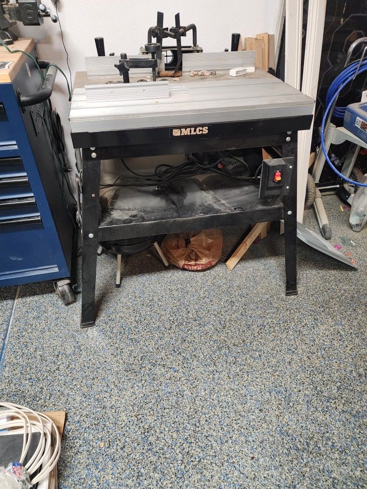 Router table MLCS heavy duty