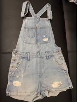 Free H&M blue denim dungarees