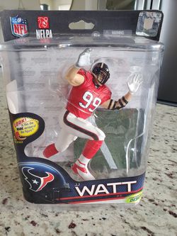 JJ Watt Texans Action Figure New NFL Football Series 33