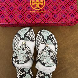 Tory Burch Miller Leather Sandal 