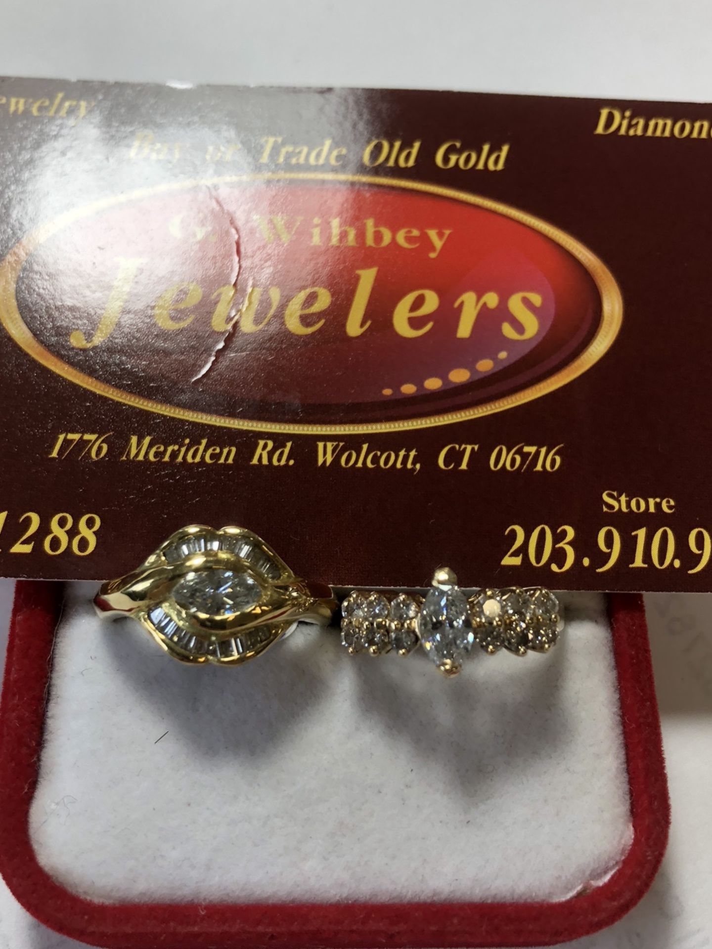 14 Or18 Kt Real Gold , Not Plated Rind