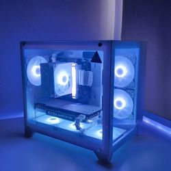 All White Gaming Pc
