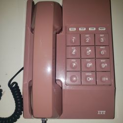 Vintage ITT Landline Desk Phone