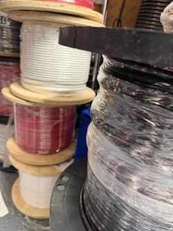 #1 #2 #3 #4 #6 #8 #10 #12 #14 Wire 500ft THHN Single Stranded Copper Cable 👇👇👇👇(#8 500ft $250 price Of Each ) 👇👇👇read the description below 👇