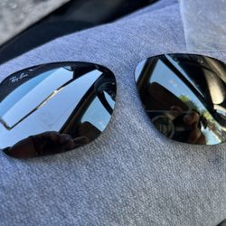 Justin Replacement lens For Model RB4165 Color grey mirror silver