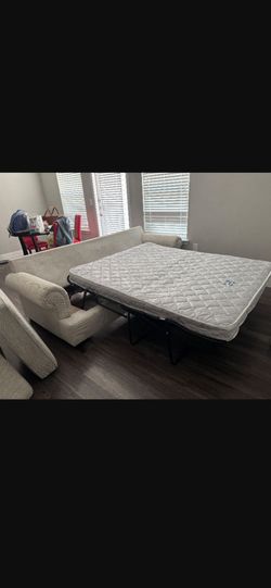 Sleeper Sofa with Pull-Out Mattress