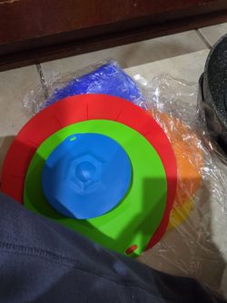 Colorful silicone lids