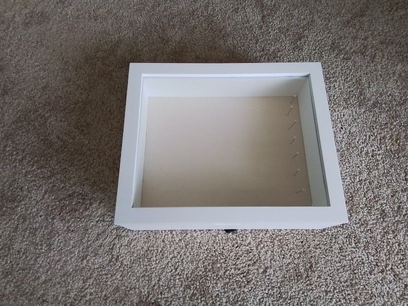 Wood White Jewelry Box