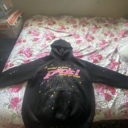 Pink Spider Hoodie 