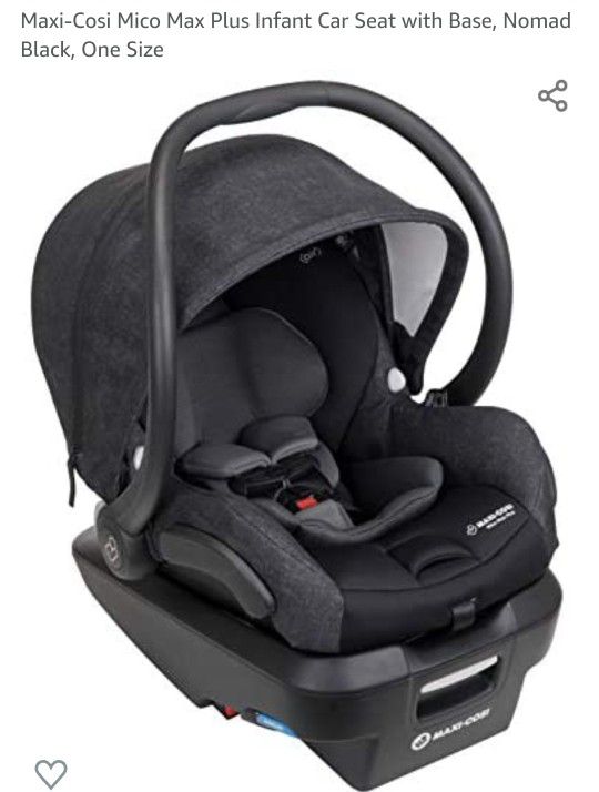 Maxi-Cosi Mico Max Plus Infant Car Seat with Base
, Grey
