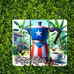 Puerto Rico Tumbler 