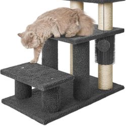 3 Step Pet Steps For Cats/dogs Stairs Scratching Post $25