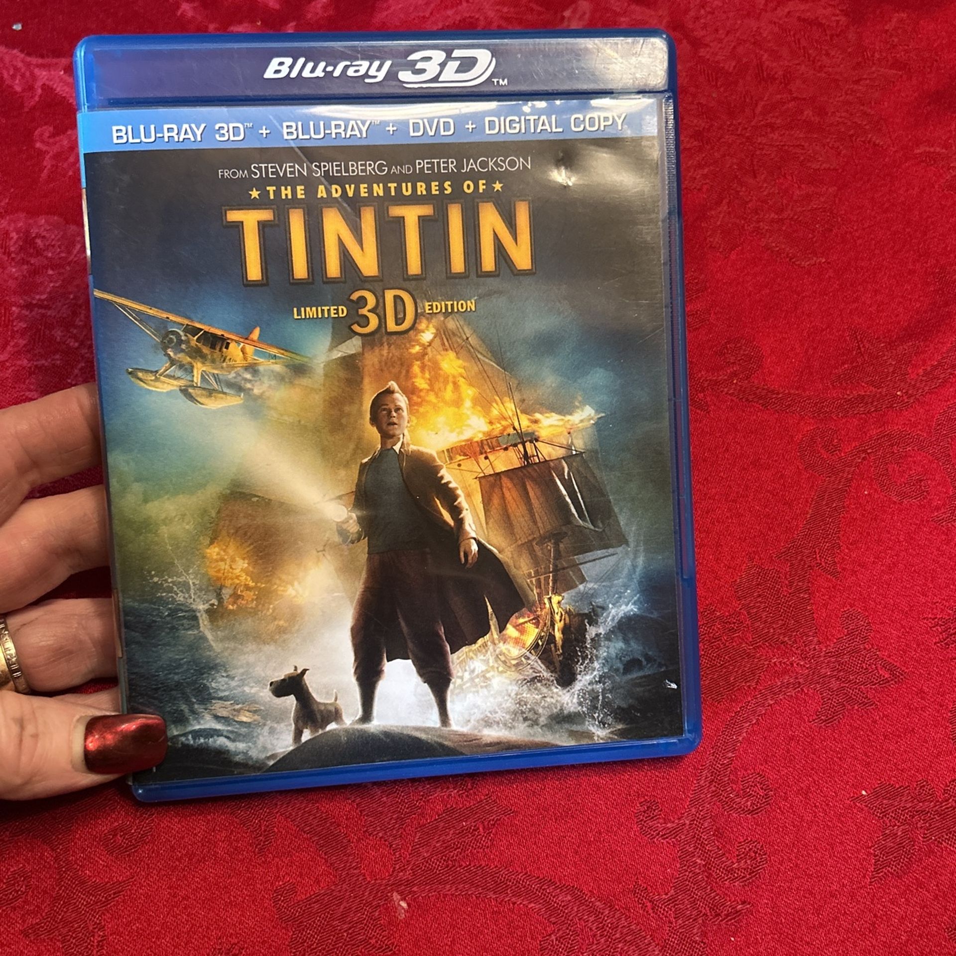 Blu-ray The Adventures Of Tintin Limited 3D Edition