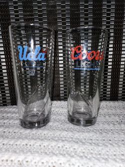 COORS & UCLA Drinking Glasses