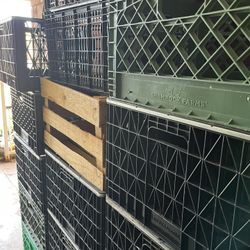 A Staggering Amount Of Helpful Tools Vintage Milk Crates Storage Containers Boxes