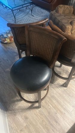 VINTAGE TOMMY BAHAMA BAR CHAIRS 