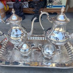 Teaset Silver Plated
