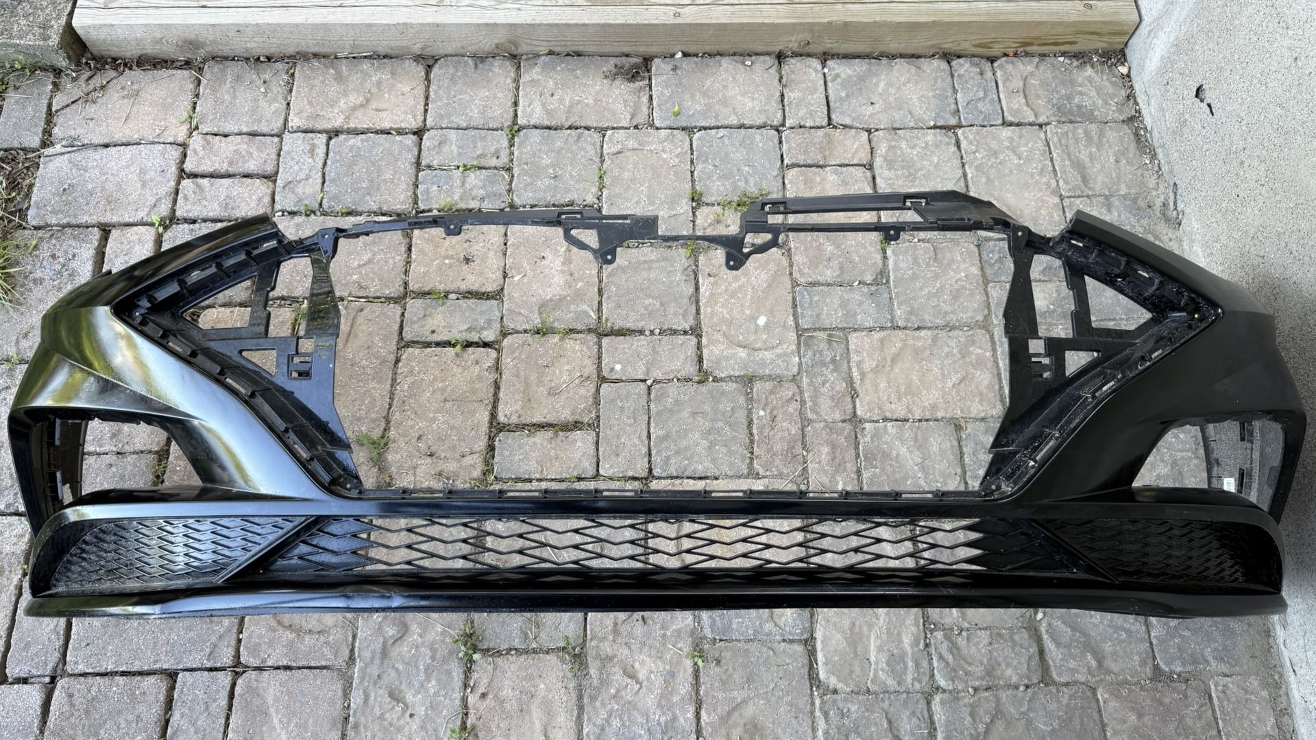 HYUNDAI SONATA BLACK FRONT BUMPER 2020 2021 2022 2023 ORIGINAL