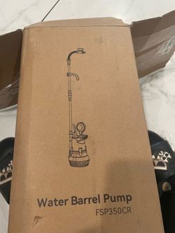 Barril water pump