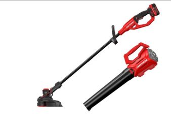 CRAFTSMAN V20 string trimmer and blower combo kit