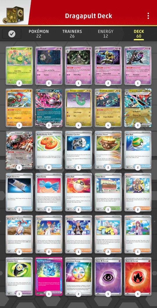 Pokémon TCG Meta & Beginner Deck Collection