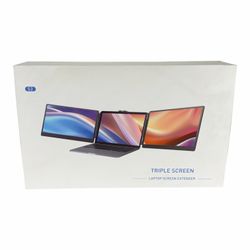 S2 Laptop Screen Extender 14'' Triple Screen Monitor Extender - 1080P FHD