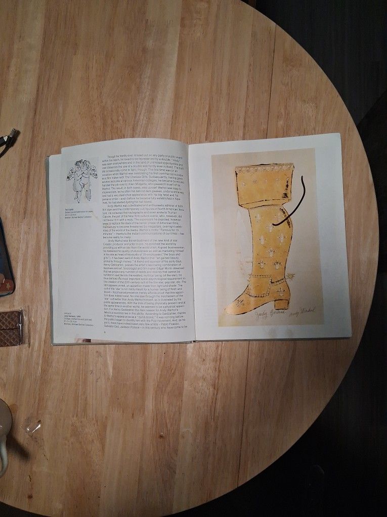 Andy Warhol Art Book