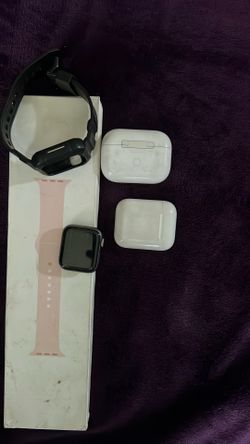 Apple Watch With AirPods