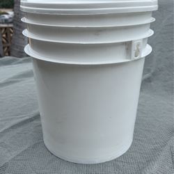 4 Gallon Buckets, Food Grade