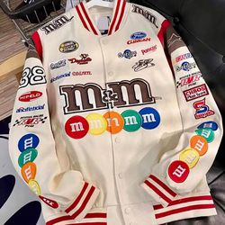Vintage Racing Jacket M&Ms Brand New With Tags 