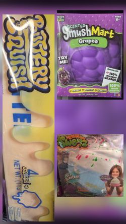 Smushmart grape, Buttery Squish or squeezee jumbo cupcake