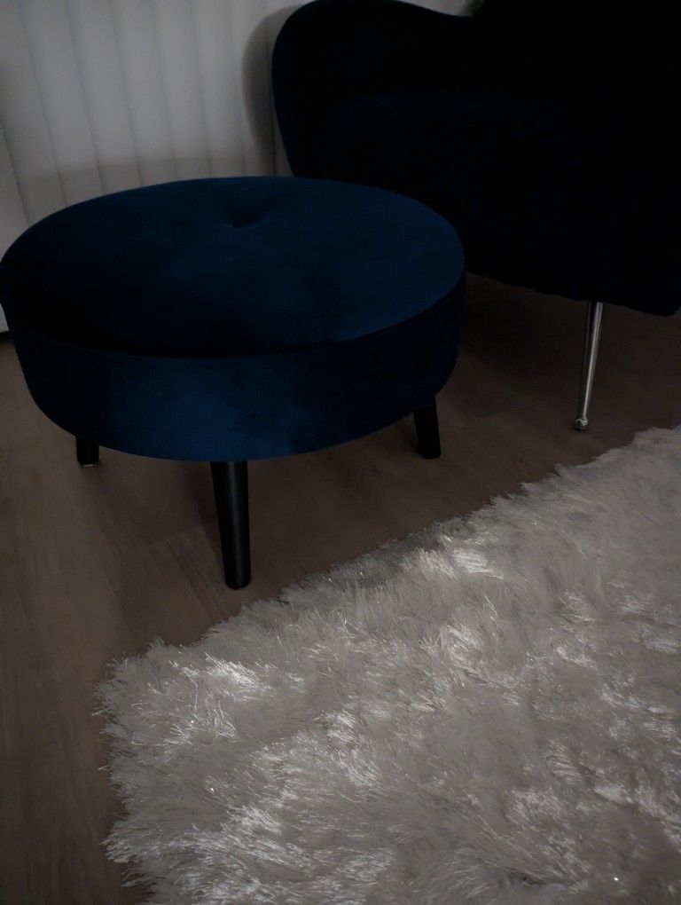 Velvet Foot Stools