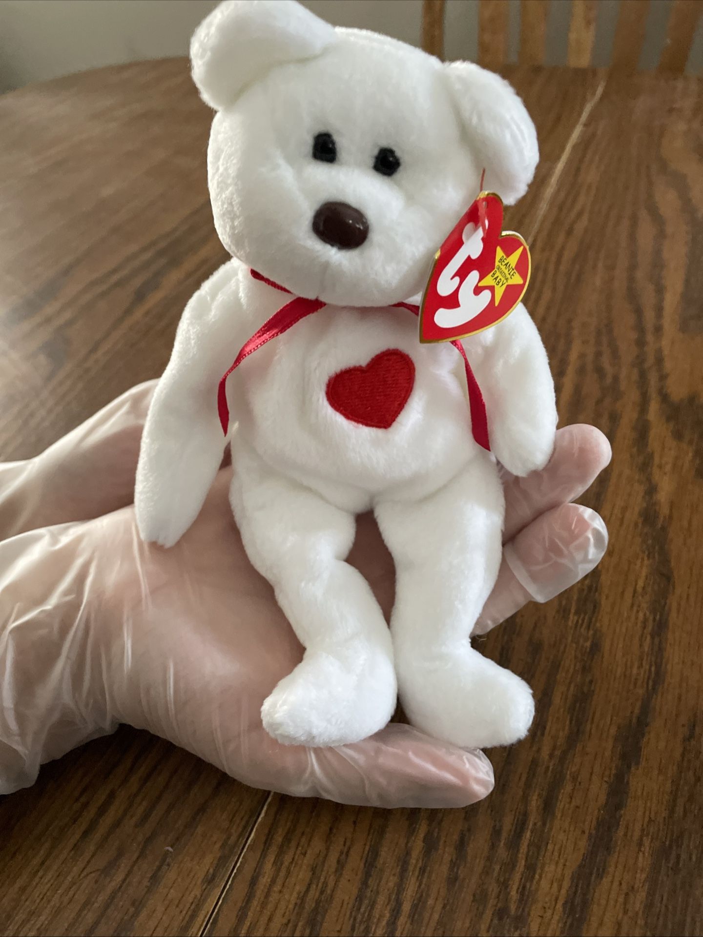 Ty Beanie Baby Valentino Rare Collectible