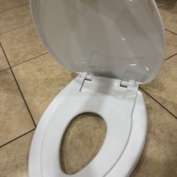 Little 2Big Toilet Seat with Built-In Toddler Potty Training Seat