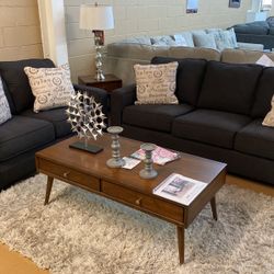 sofa and love seat