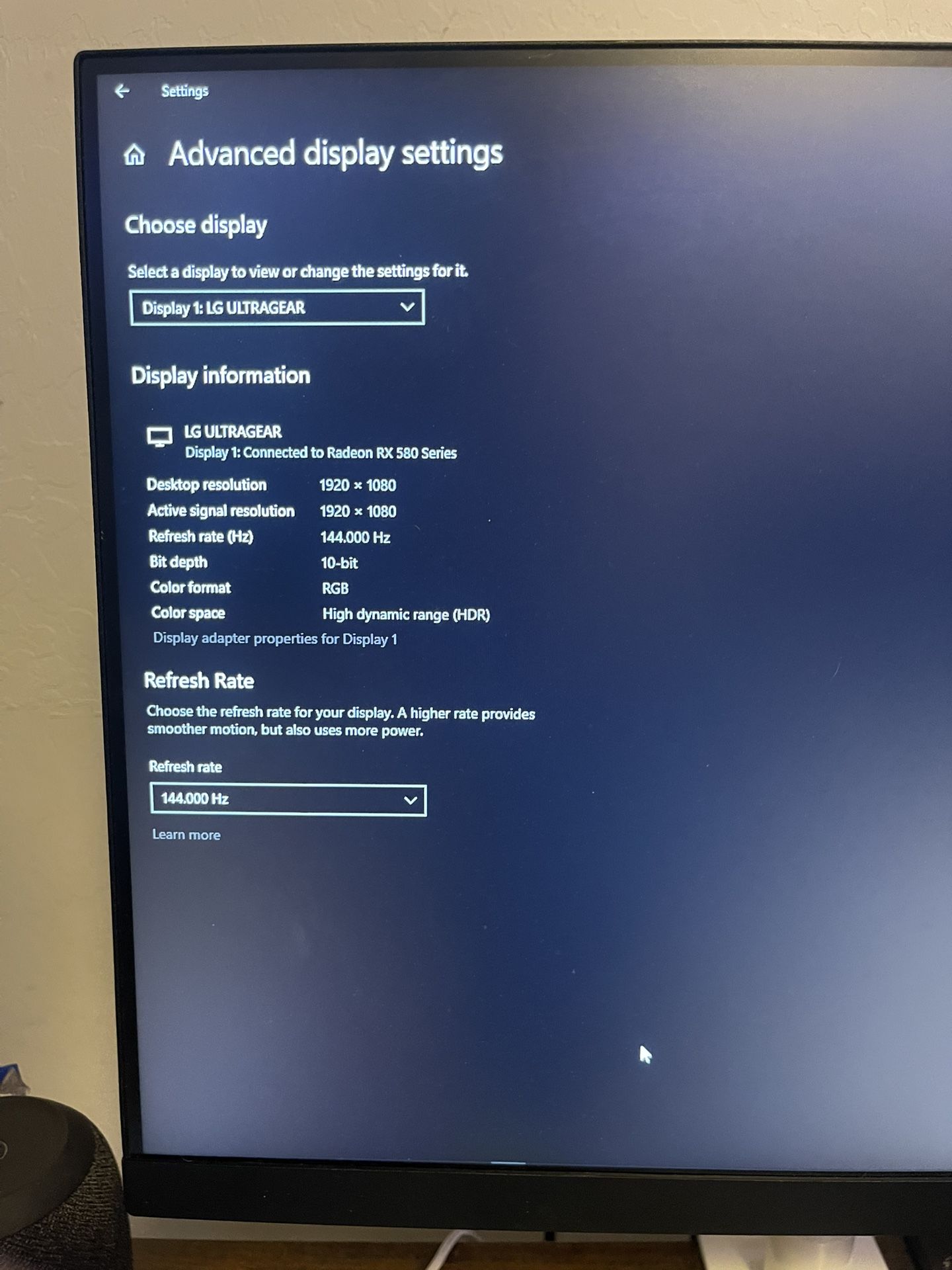 LG Ultragear Monitor