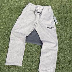 Essentials Dark Oatmeal Pants Size XS